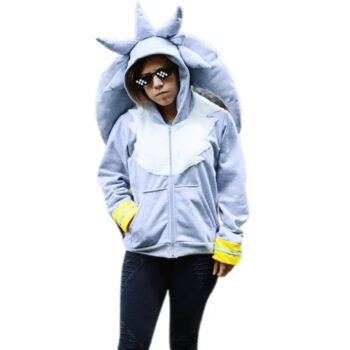 Future Psychic Hedgehog Hoodie - Handmade