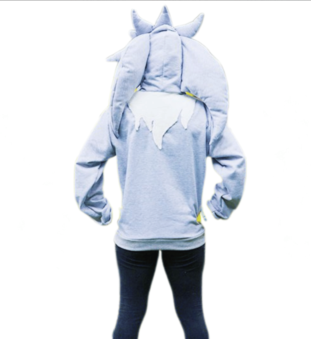 Future Psychic Hedgehog Hoodie - Handmade - Image 5