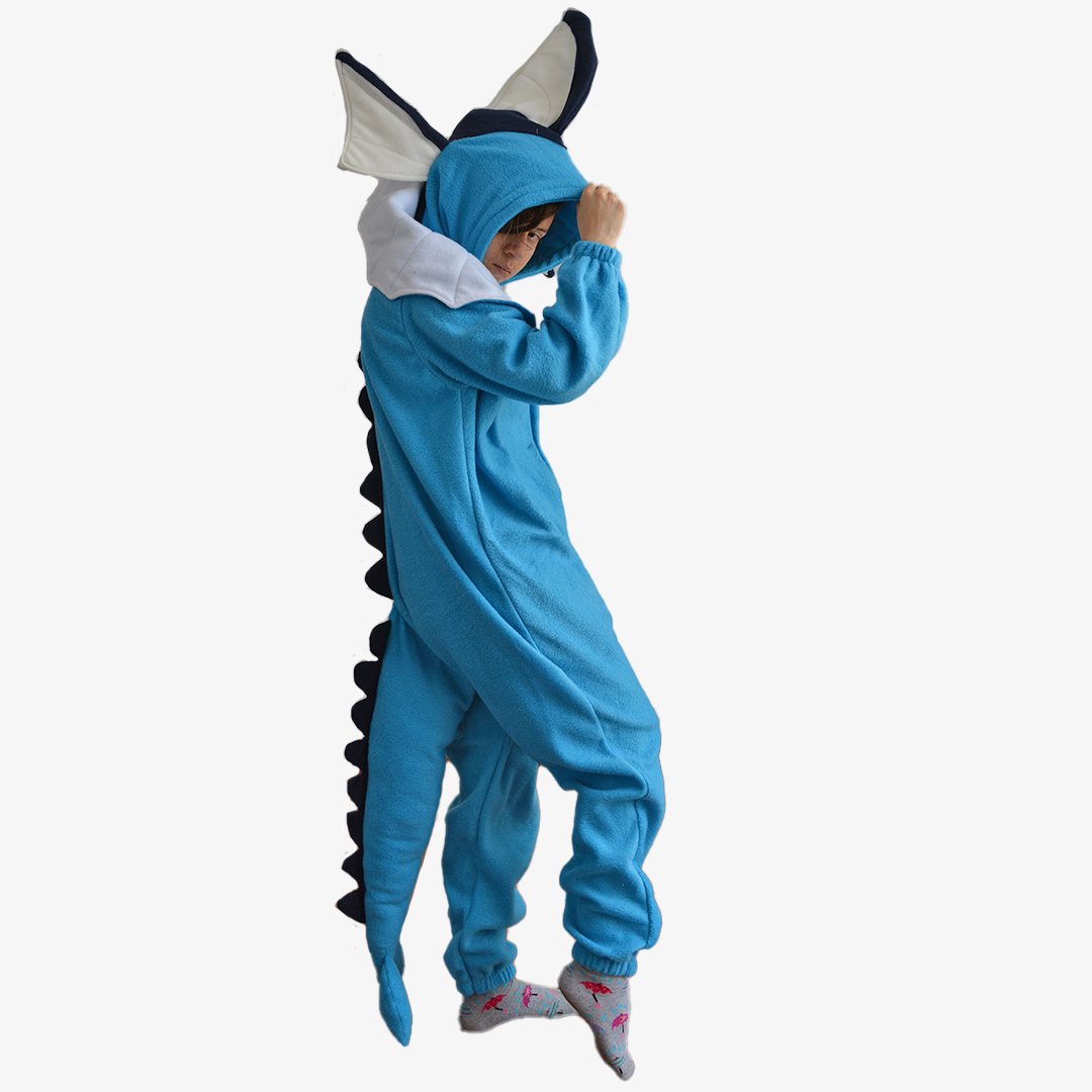 Water Fox Evolution Onesie - Handmade - Image 10