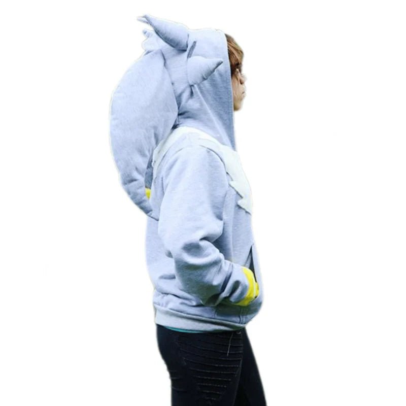 Future Psychic Hedgehog Hoodie - Handmade - Image 3