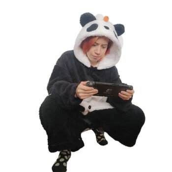 Cozy Panda Robe Kigurumi - Plush Party Onesie