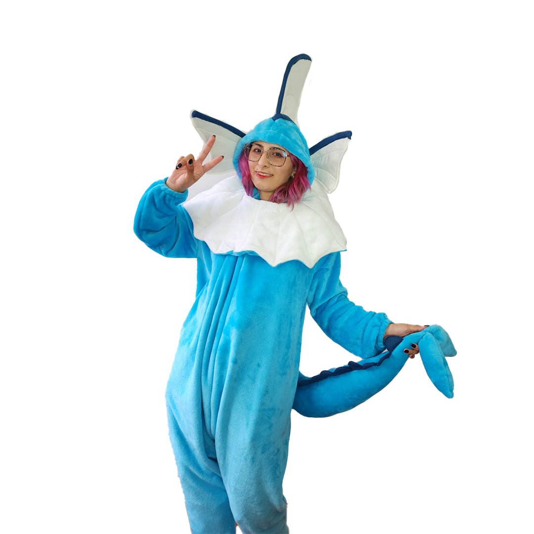 Water Fox Evolution Onesie - Handmade - Image 2