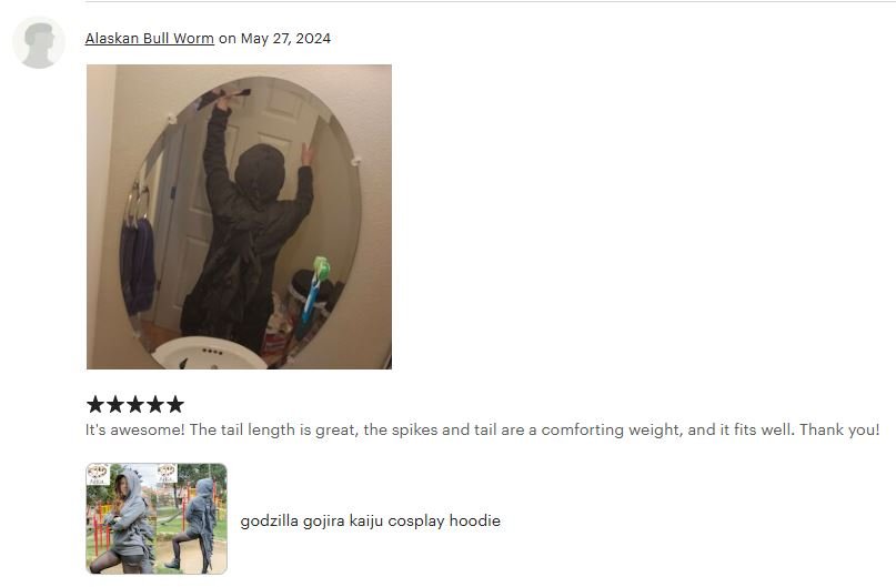 Atomic Monster Lizard Hoodie - Review Marketplace
