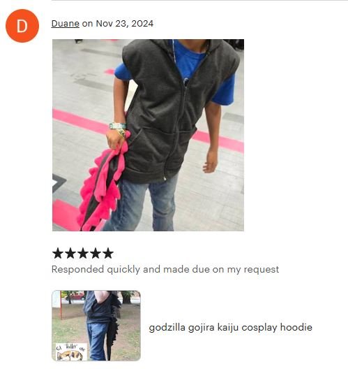 Atomic Monster Lizard Hoodie - Review Marketplace